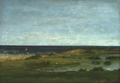 Scene of the Coast by Gustave Courbet
